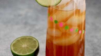 Sweet Lime Iced Tea