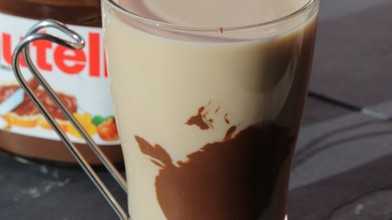 Iced Almond Milk Nutella® Latte
